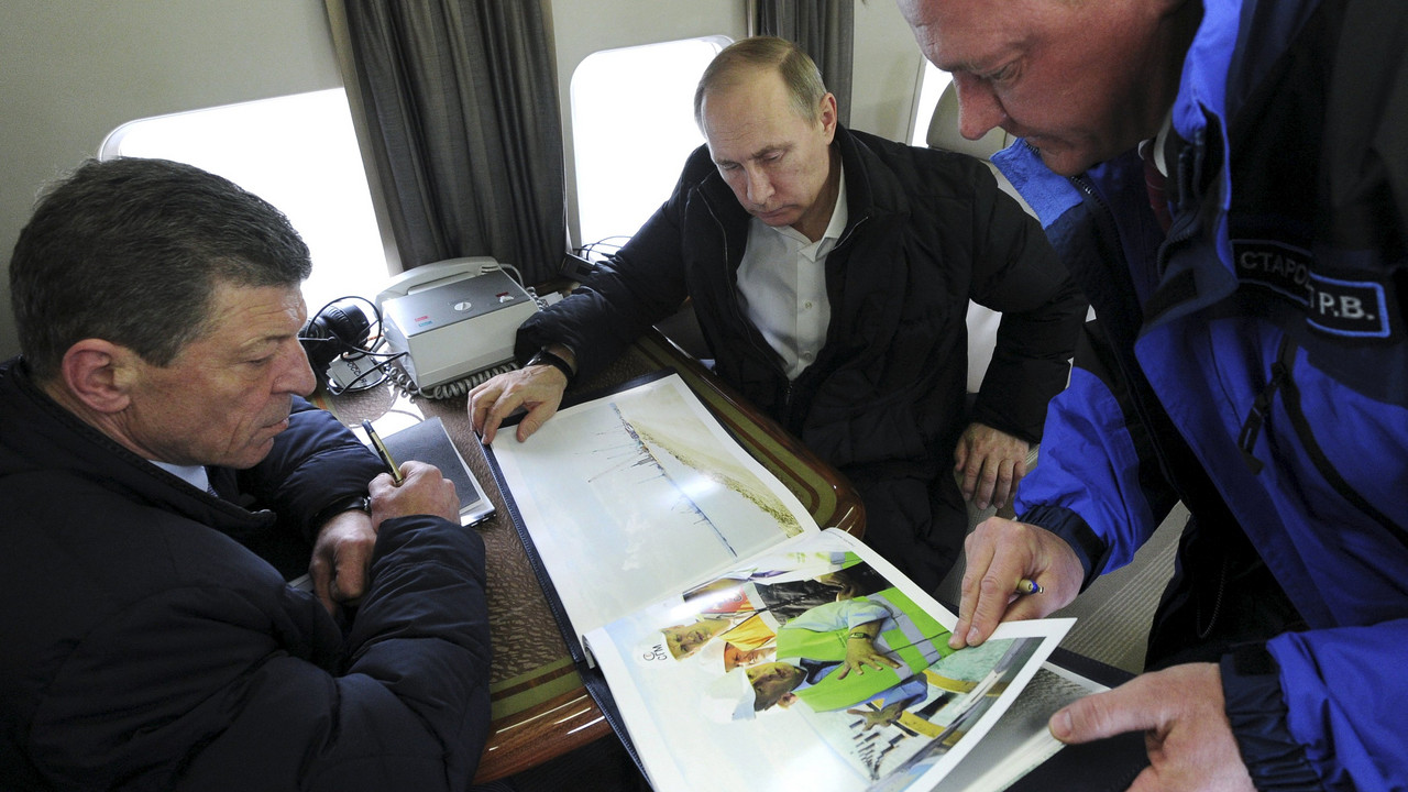 Vladimir Putin na Krimu