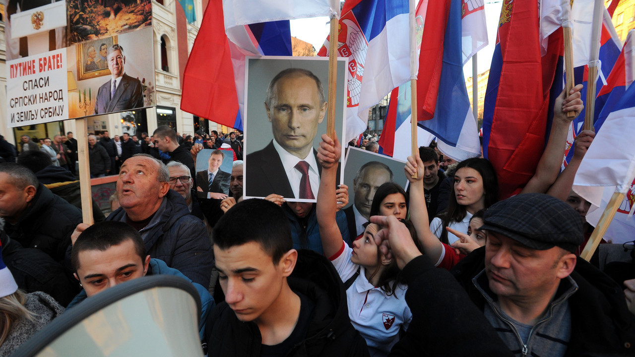 Srbi idu da dočekaju Putina