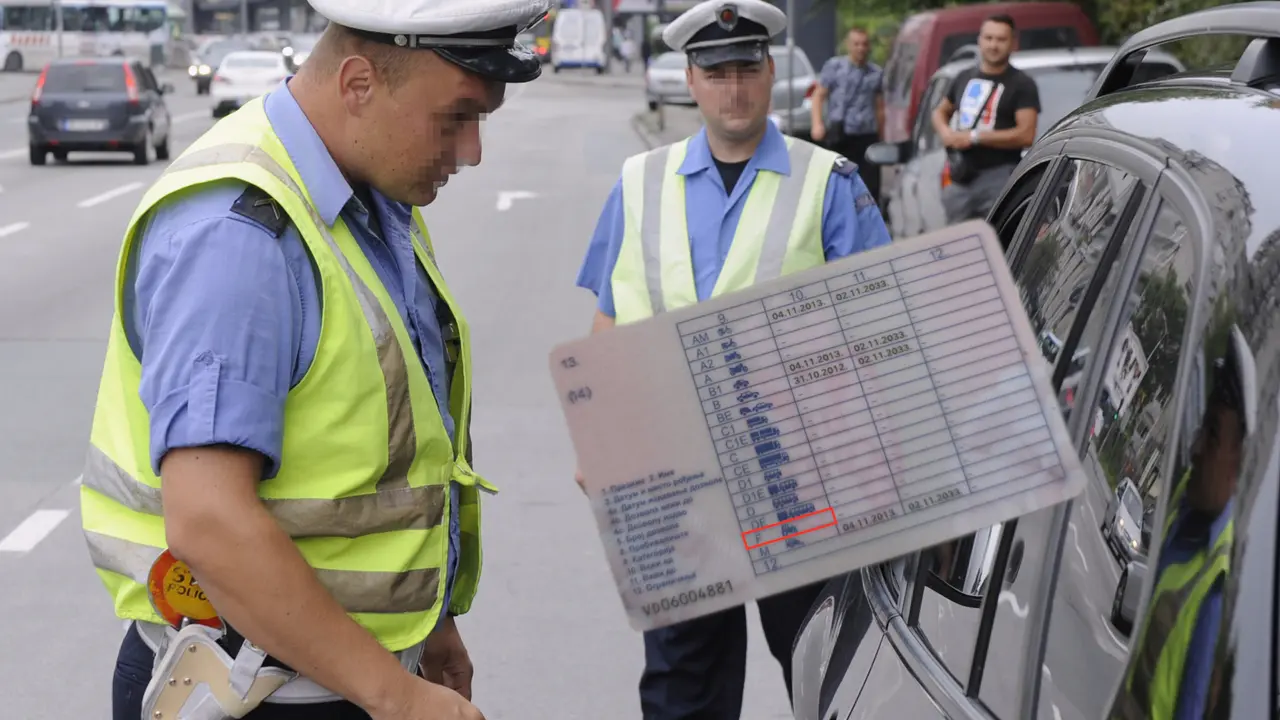 Saobraćajna policija na terenu