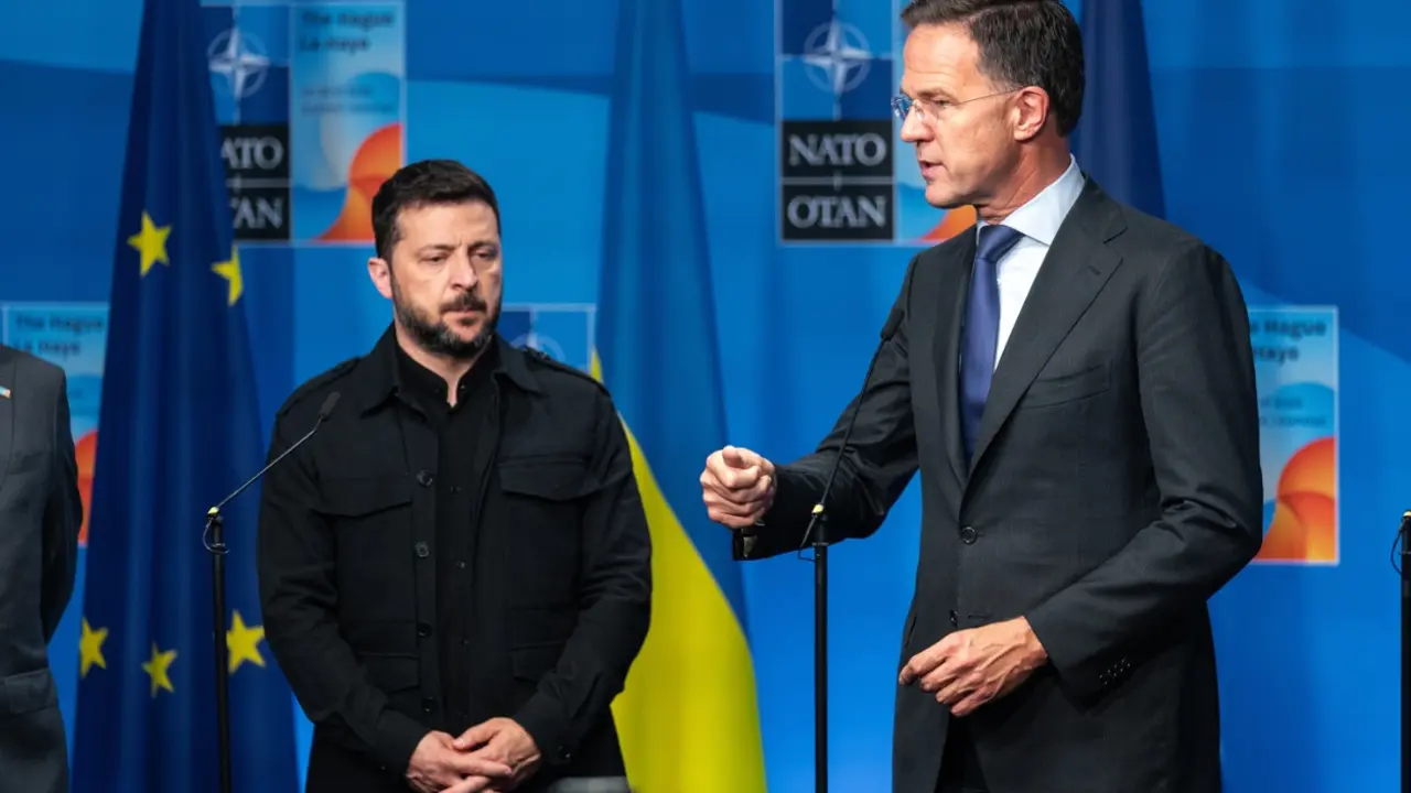 Zelenski i Mark Rute 