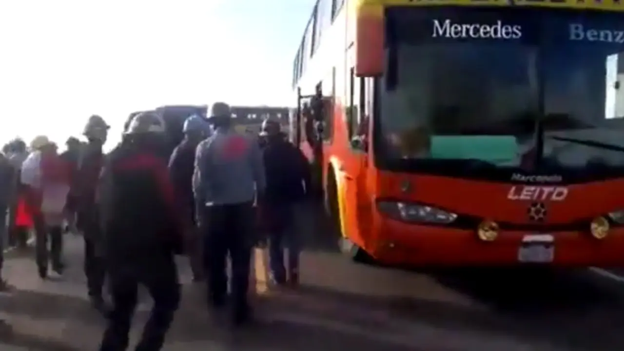 Napad demonstranata u Boliviji