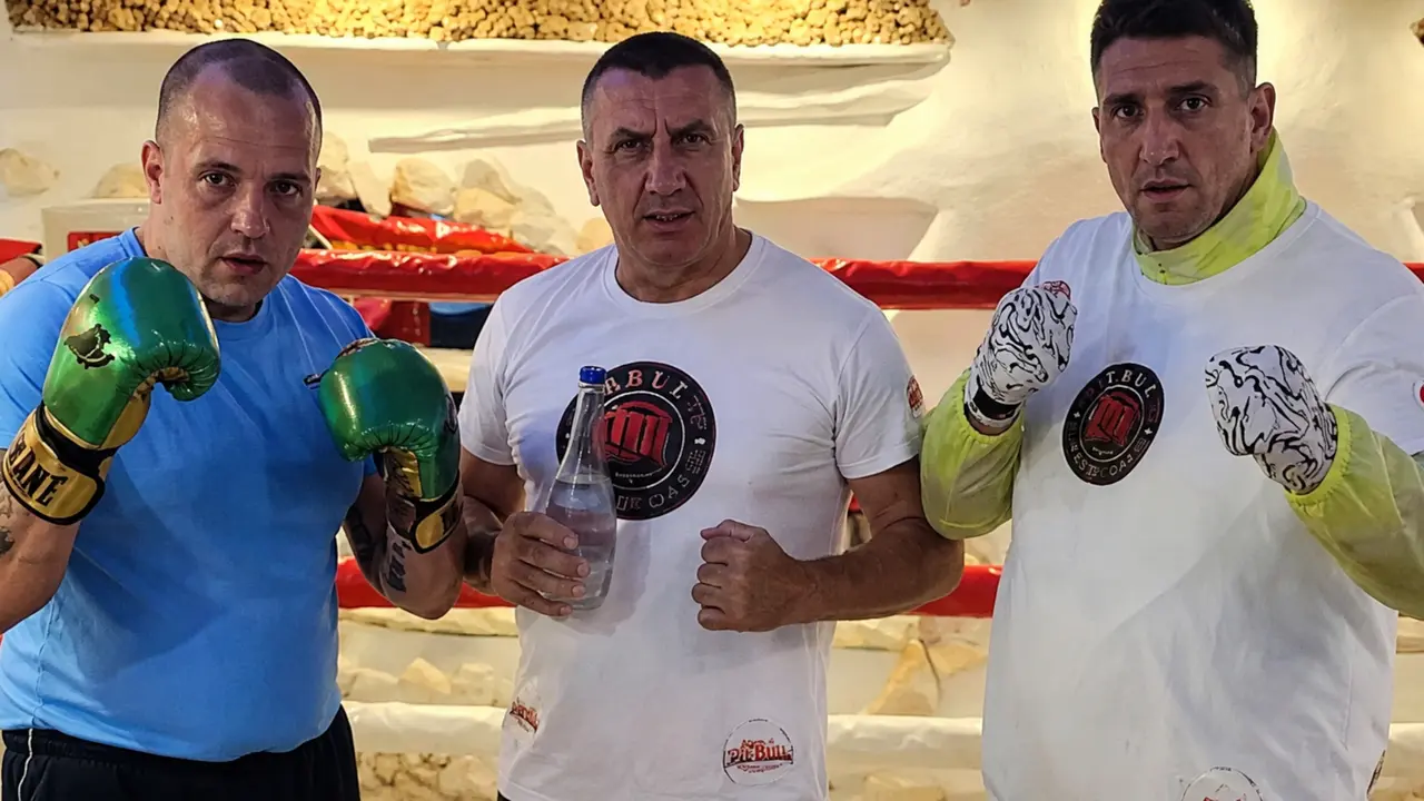 Kristijan Golubović i Lazar Amidžić Kengur