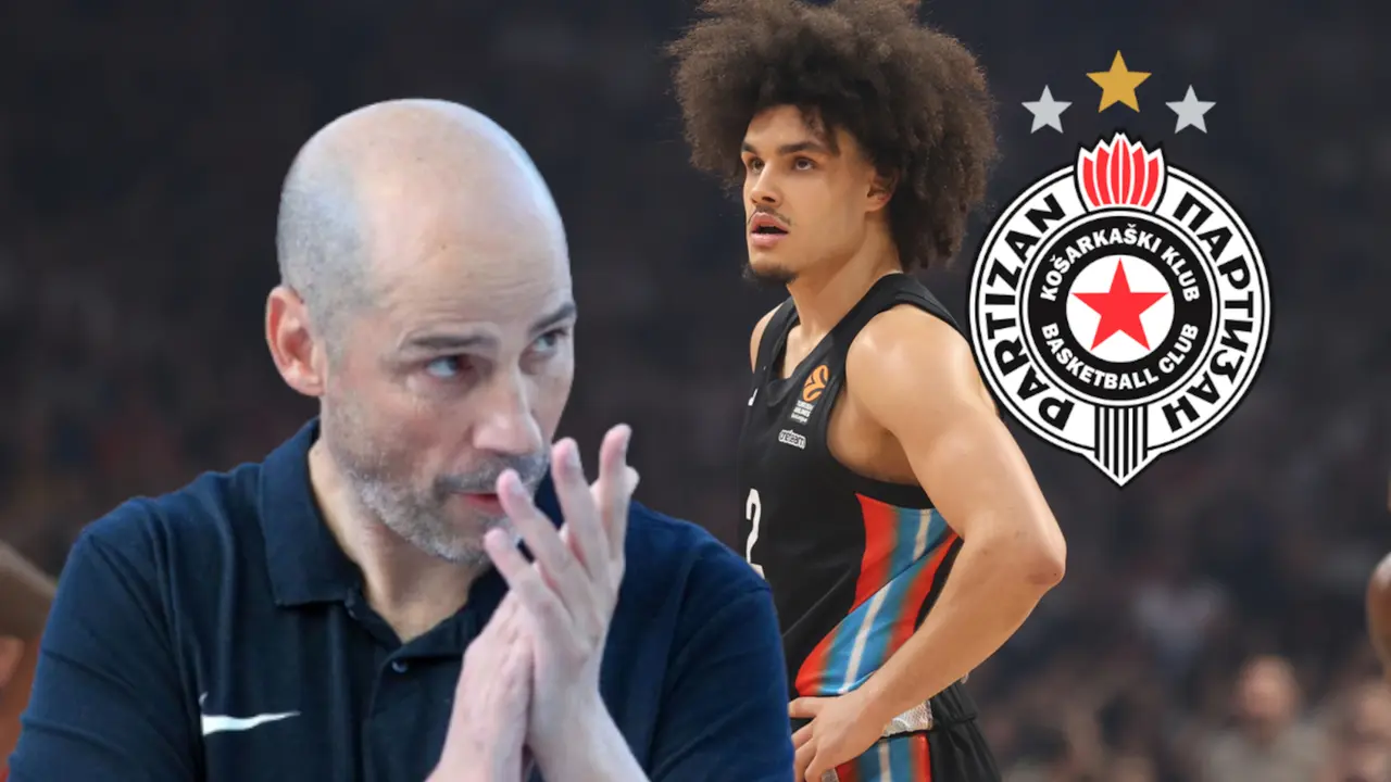 Partizanov trener Đoan Penjaroja i Nadir Hifi