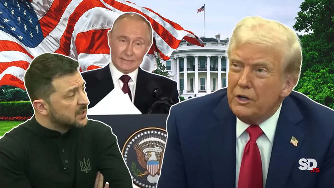 Zelenski, Putin i Tramp