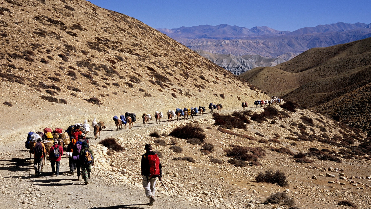 Nepal, planinari