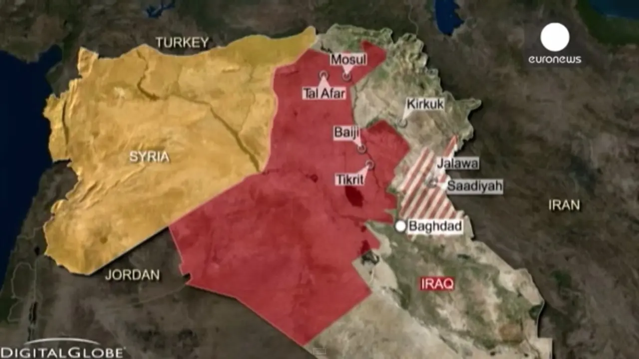 ISIL mapa