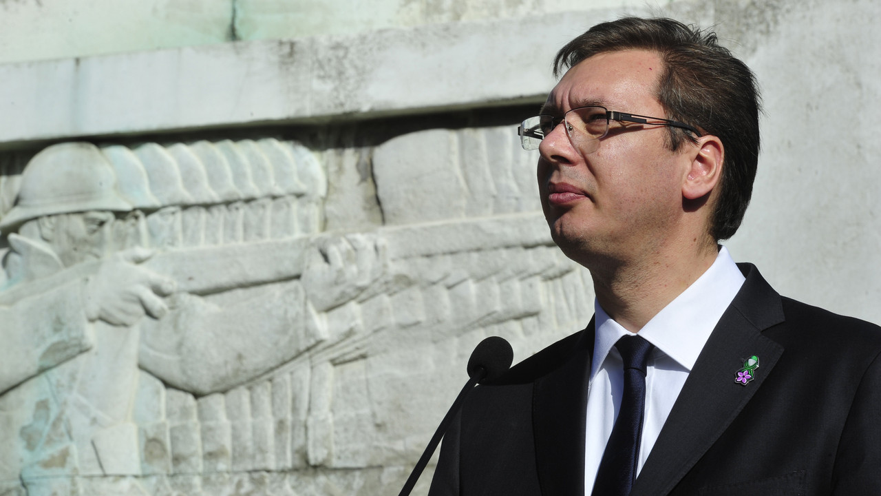 Aleksandar Vučić na Kalemgdanu