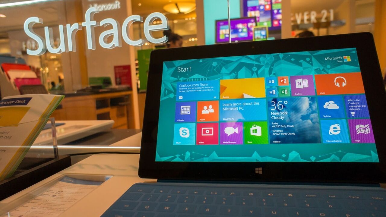 Surface tablet