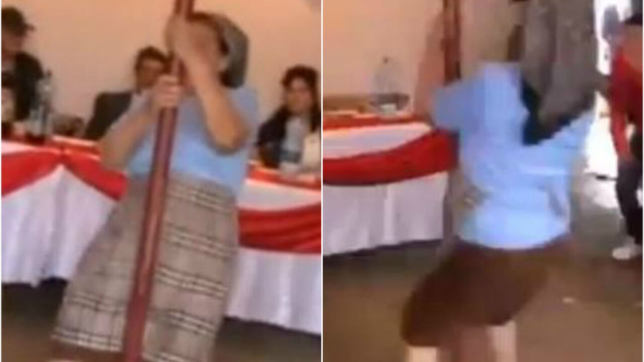 baba igra oko šipke