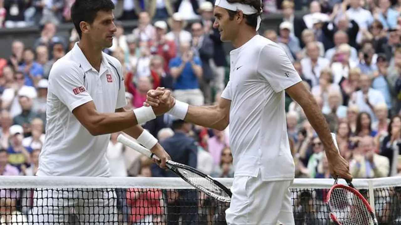 Novak Đoković i Rodžer Federer