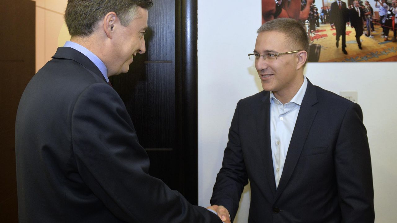 Nebojša Stefanović i Dejvid Mekalister