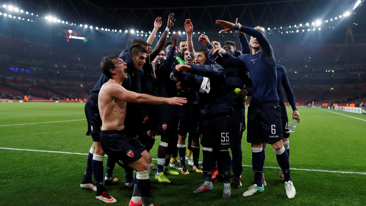 Fudbaleri Crvene zvezde