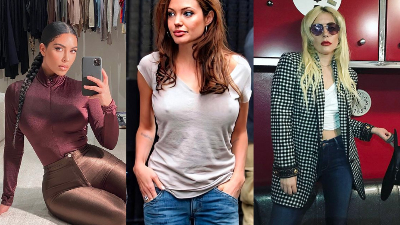 Kim Kardašijan, Anđelina Džoli, Lejdi Gaga